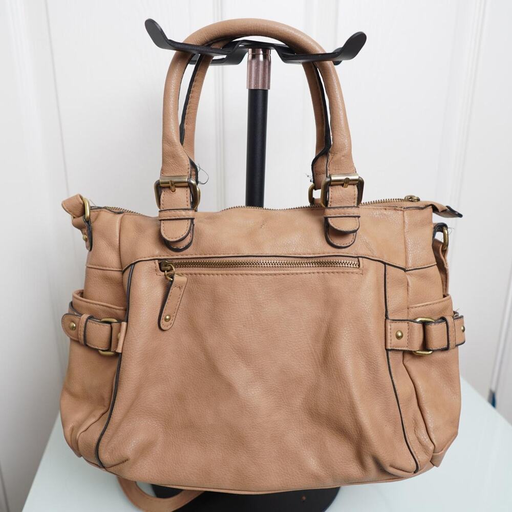 Merona Faux Leather Satchel Crossbody Bag